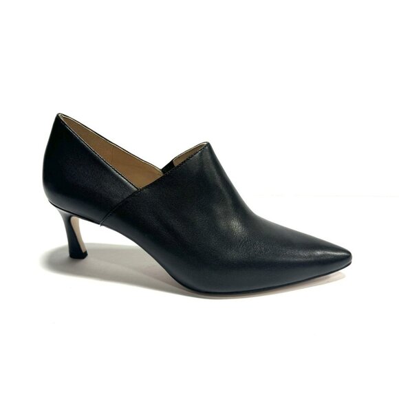 Naturalizer Shoes - Naturalizer Womens Fanfare Black Leather Pumps, Size 7.5 Narrow